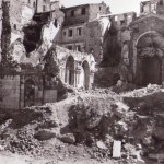 Ancona, 1/11/1943, la Chiesa di San Pietro distrutta