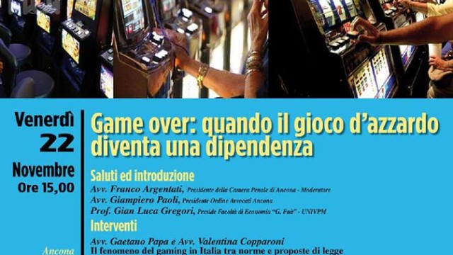 GAME OVER: QUANDO IL GIOCO D’AZZARDO DIVENTA UNA DIPENDENZA