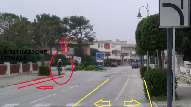 Numana, pista ciclabile da rifare!