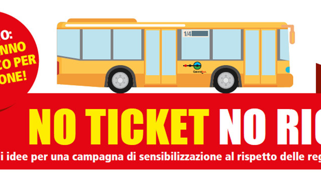 “No ticket no right”, concorso Conerobus