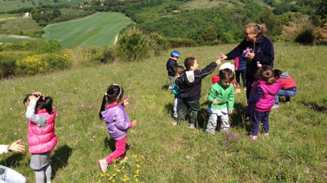 Bambini in groppa a “L’Asino che ride”