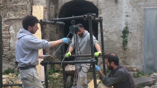 Ex Convento S.Francesco, in salvo molti reperti