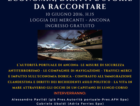 “Blu e nero- Il Porto di Ancona: economia, diritti e storie da raccontare”