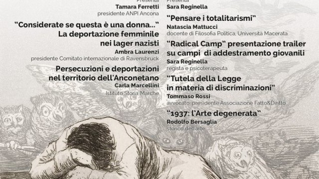 “Il Sonno della Ragione” – 28 gennaio 2020, ore 16.00