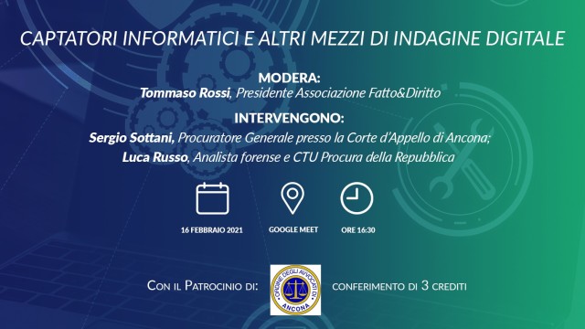 Captatori informatici e altri mezzi di indagine digitale